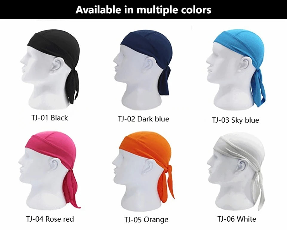 Cycling Headscarf Spring Summer Men Women Breathable Hiking Scarf Outdoor Tourism Pirate Hat Sports Sun Protection Headscarf