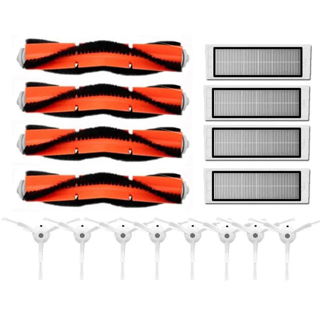 Compatible For ( Roborock S5, S5 Max, S6 MaxV, S6 Pure, E4, E5, S51, S52, S55 ) Roller  Brush 1S, SDJQR01RR SDJQR02RR SDJQR03RR