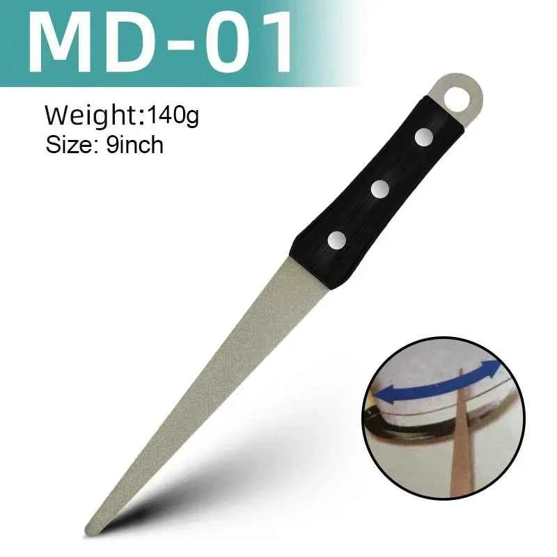 Whetstone Stone Diamond Knife Sharpener Knife Sharpening Curved Surface for Knife Scissors Honing Bar Kitchen Grinding Tool