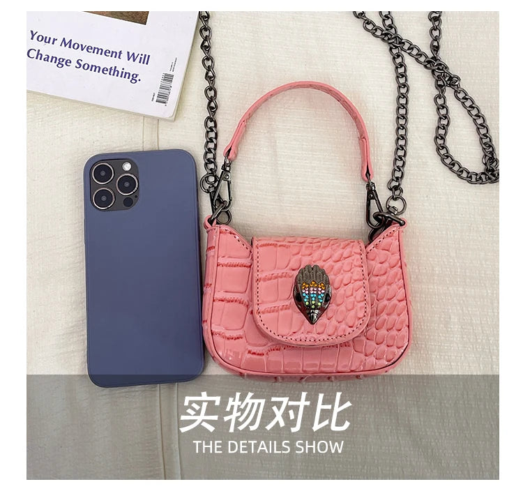Best Superstar Show Original Diaper Bag, Retro Textured Leather, High-End Minimalist Crossbody Handbag For Party