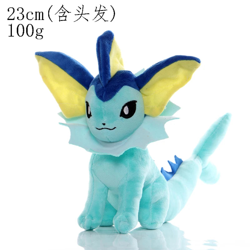 New Pokemon Snivy Abra Treecko Plush Kawaii Eevee Charizard Pikachu Genger Jirachi Blastoise Doll Aerodactyl Wholesale Gifts