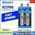 Mijing K22Pro Double Bearing Phone Repair Fixture for Phone Motherboard PCB IC Chip Soldering & Black Glue Removal Tool