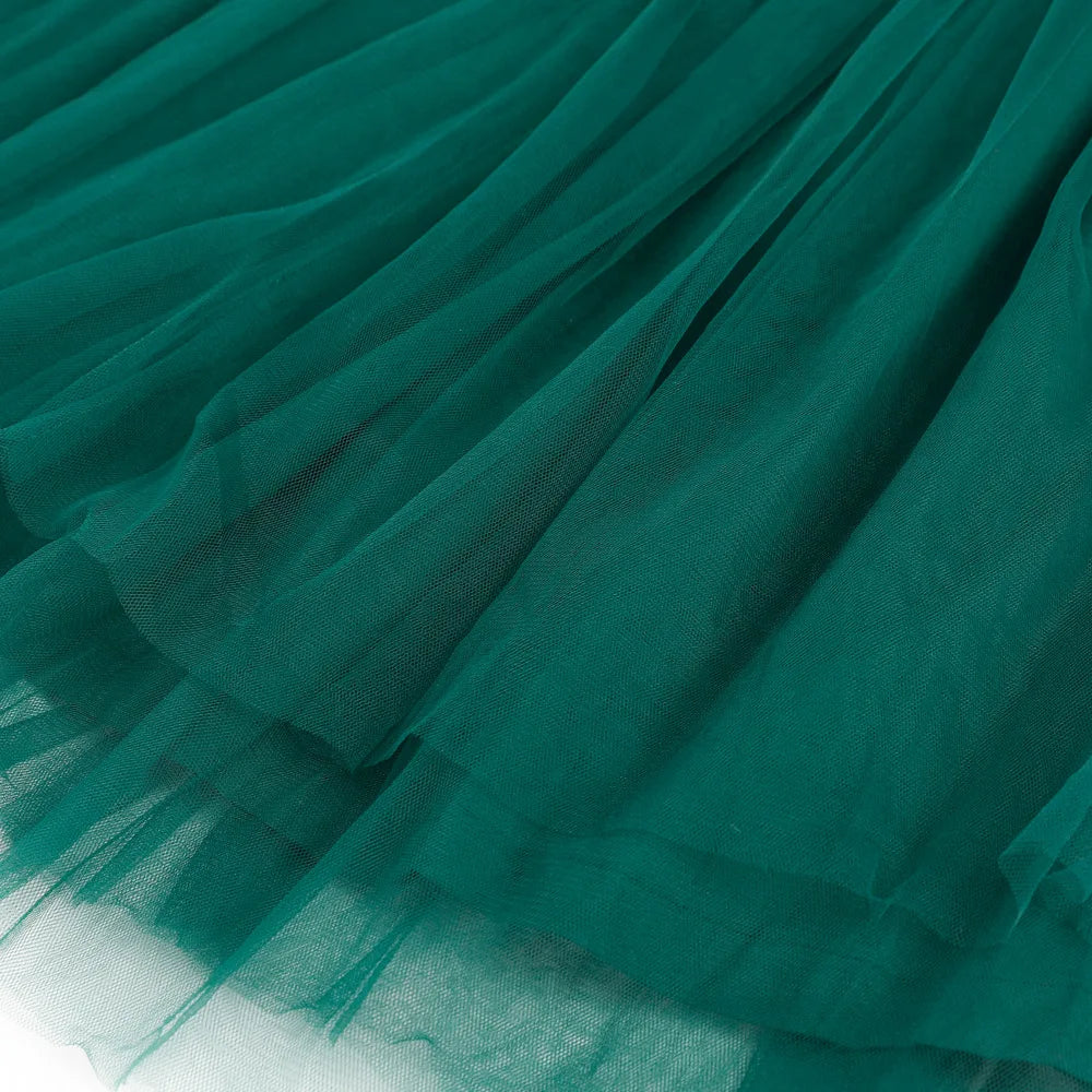 Bohemia Summer Dress For Girls Tulle Lace Sleeveless Princess Flower Girls Wedding Birthday Ball Gown Party Dresses Clothes