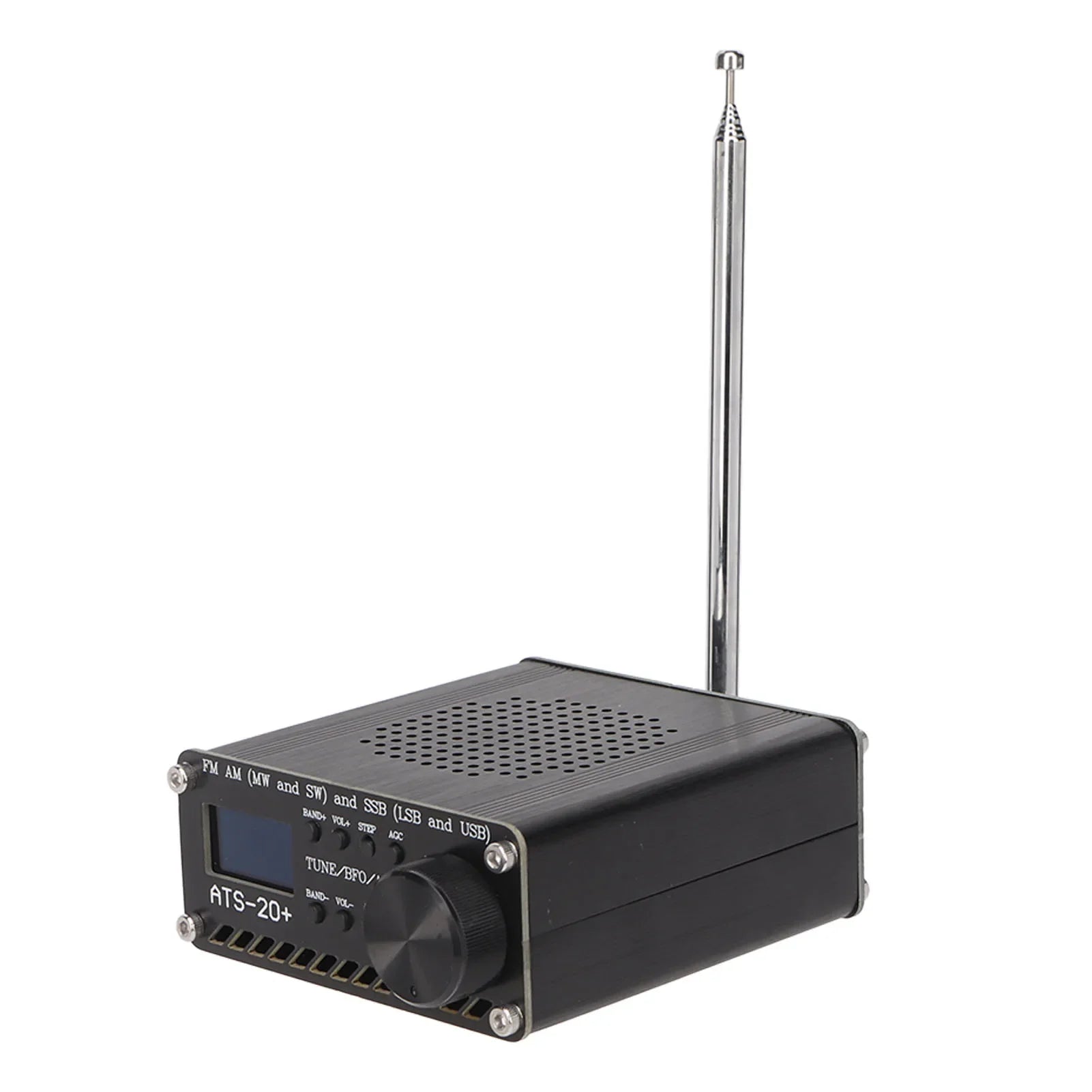 ATS 20+ Radio Receiver High Sensitivity Portable Small World Band Digital Receiver for Outdoor Camping Home