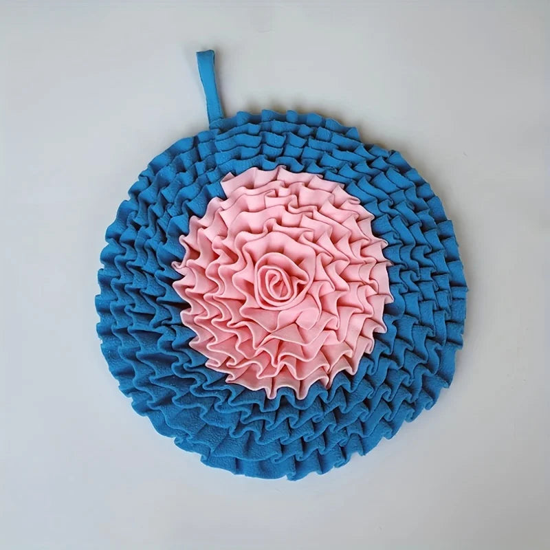 Dog Snuffle Mat for Dogs  Reduces Boredom & Anxiety Slow Eating & Smell Training Dog Brain Stimulating Toys  Small Dog Bed