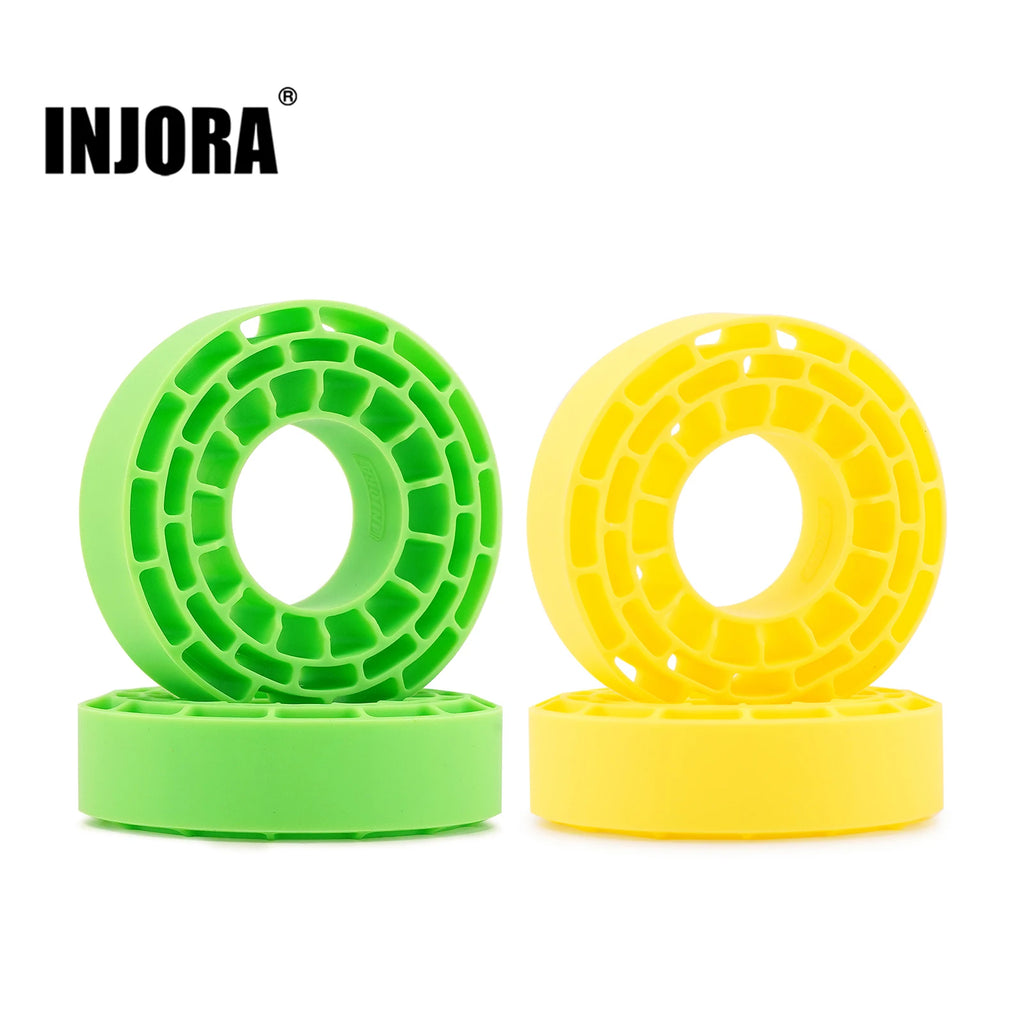 INJORA 4pcs Silicone Rubber Inserts For 61-63mm*21mm 1.0" Tires (1062)