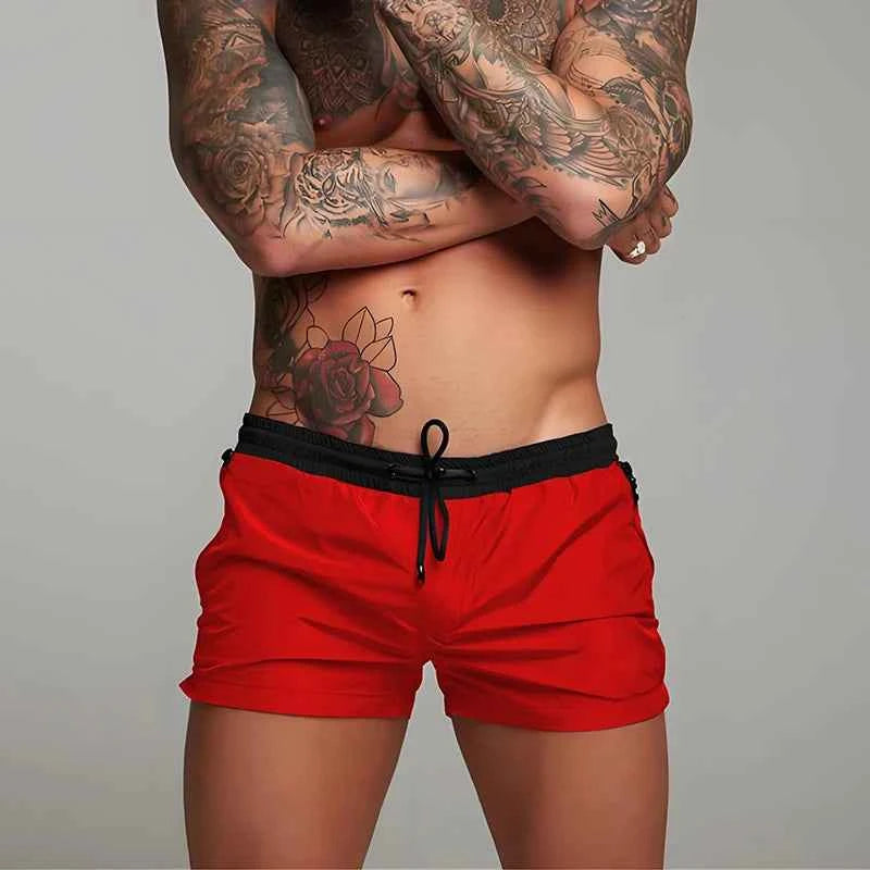 Summer Board shorts Swimwear Mens Swim Shorts Summer Beach Shorts Boxer Swimming Trunks Men Swimsuit High Quality Board Shorts