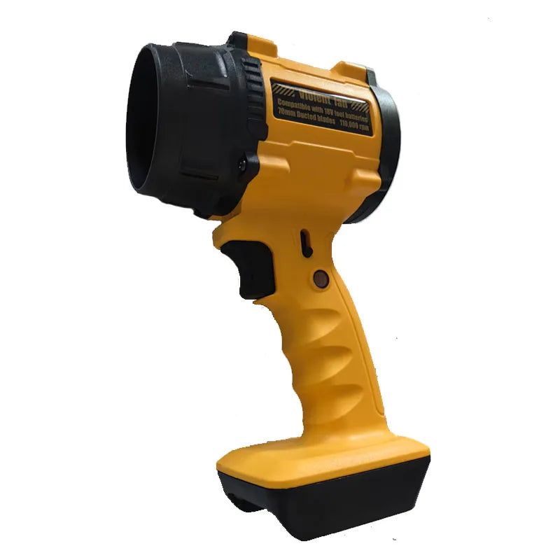 High-Power Violent Fan Air Blower Turbo Jet Fan Thrust Leaf Duster Handheld Power Tools For DeWALT 20V 18V Battery（No Battery）