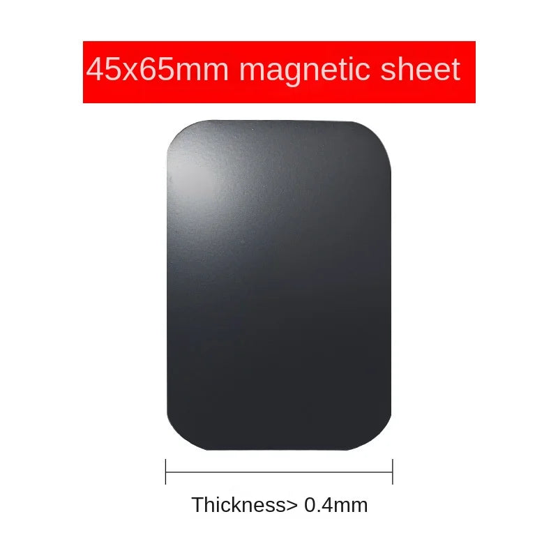 Magnetic Metal Plate For Car Phone Holder Universal Iron Sheet Disk Sticker Mount Mobile Phone Magnet Stand For IPhone