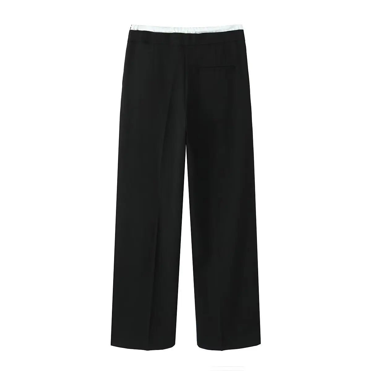 MUJER 2025 Wide Leg Pants for Women High Waist Baggy Pants Woman Summer Pleated Loose Pants Women Streetwear Tied Woman Trousers