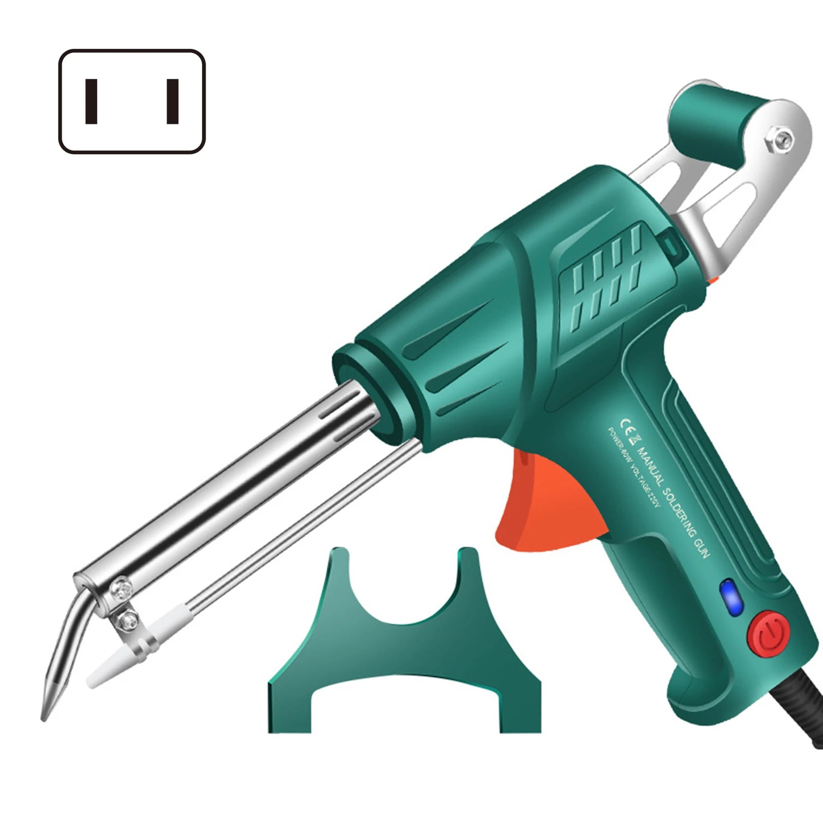 Electric Soldering Iron Gun Hand-Held Internal Heating Soldering Iron Automatically Send Tin Gun Soldering Welding Repair Tool