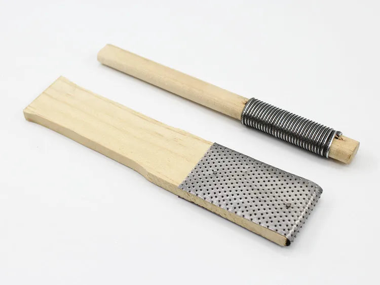 Bicycle tire repair tools: tire grinder, repair patching tool, wooden file, electric motorcycle universal tool
