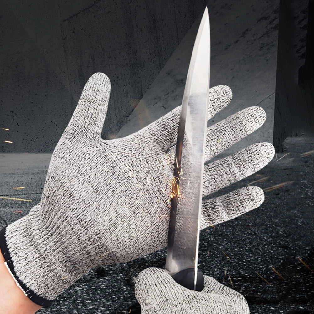 BOOIU Anti-cut Gloves Work Protection Gloves Kitchen Construction Glass Anti-cut Injury Resistant Self Defense Tactical Glove