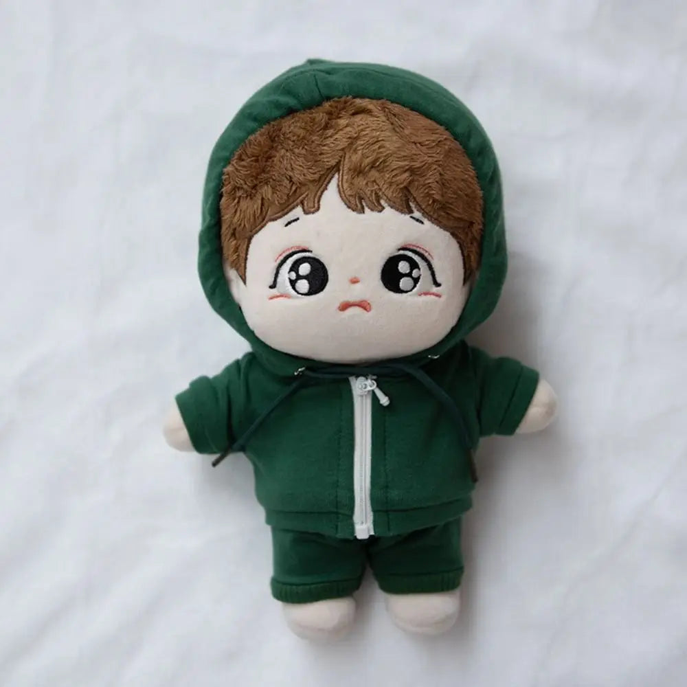 New Multicolor Handmade Hoodies For 10cm Cotton Dolls Fashion Casual Wear Sweatshirt Outfits Cute Dolls Tops Dolls Accessories