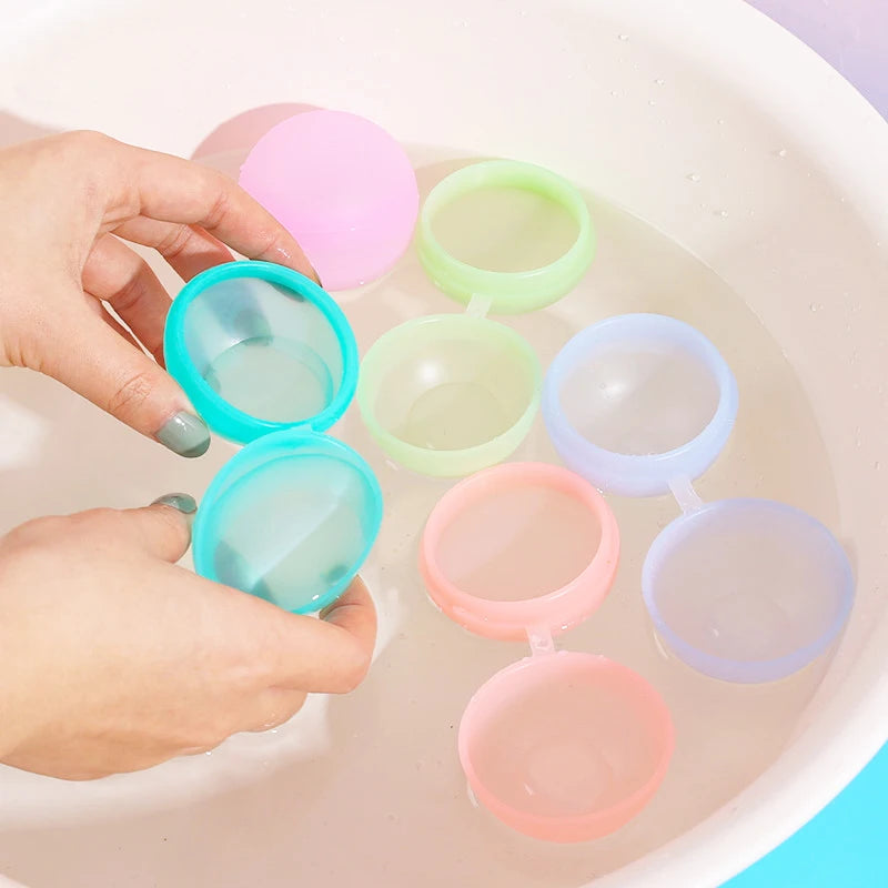 Reusable Water Balloons Toys Quick Fill Sealing Water Bomb for Summer Games Adults Outdoor Activities Toy Gifts