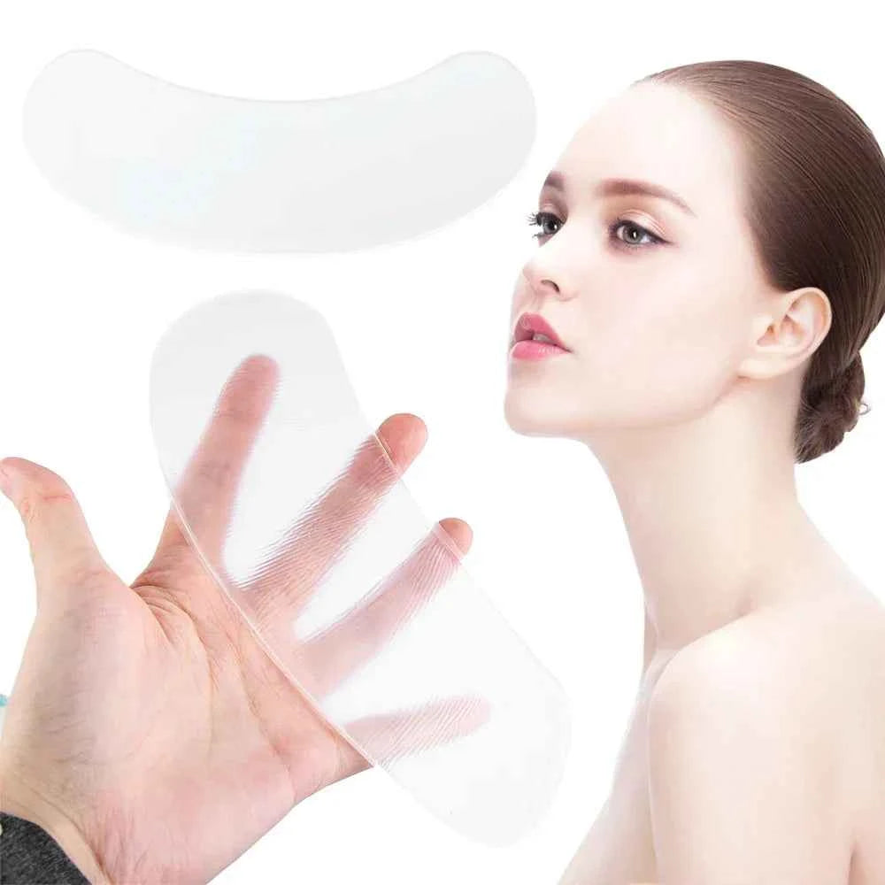 Reusable Silicone Care Neck Pad Neck Tape Wrinkle Pads for Neck Wrinkle Treatment Prevention Anti Wrinkle Remover Beauty Tools