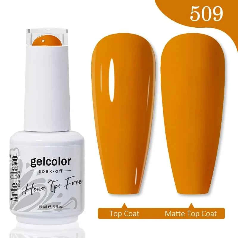 Arte Clavo TPO HEMA FREE Top Quality Discount Price 131 Colors Nail Gel Polish New Formula Nail Gel 15ml Bottle UV Gel Varnish