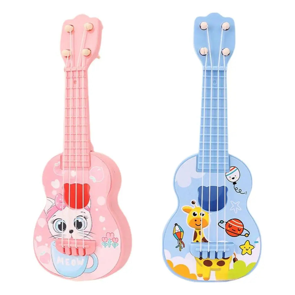 Kids Guitar Musical Instrument Ukulele Musical Montessori Toys For Children Learning Educational Toys Christmas Birthday Gift