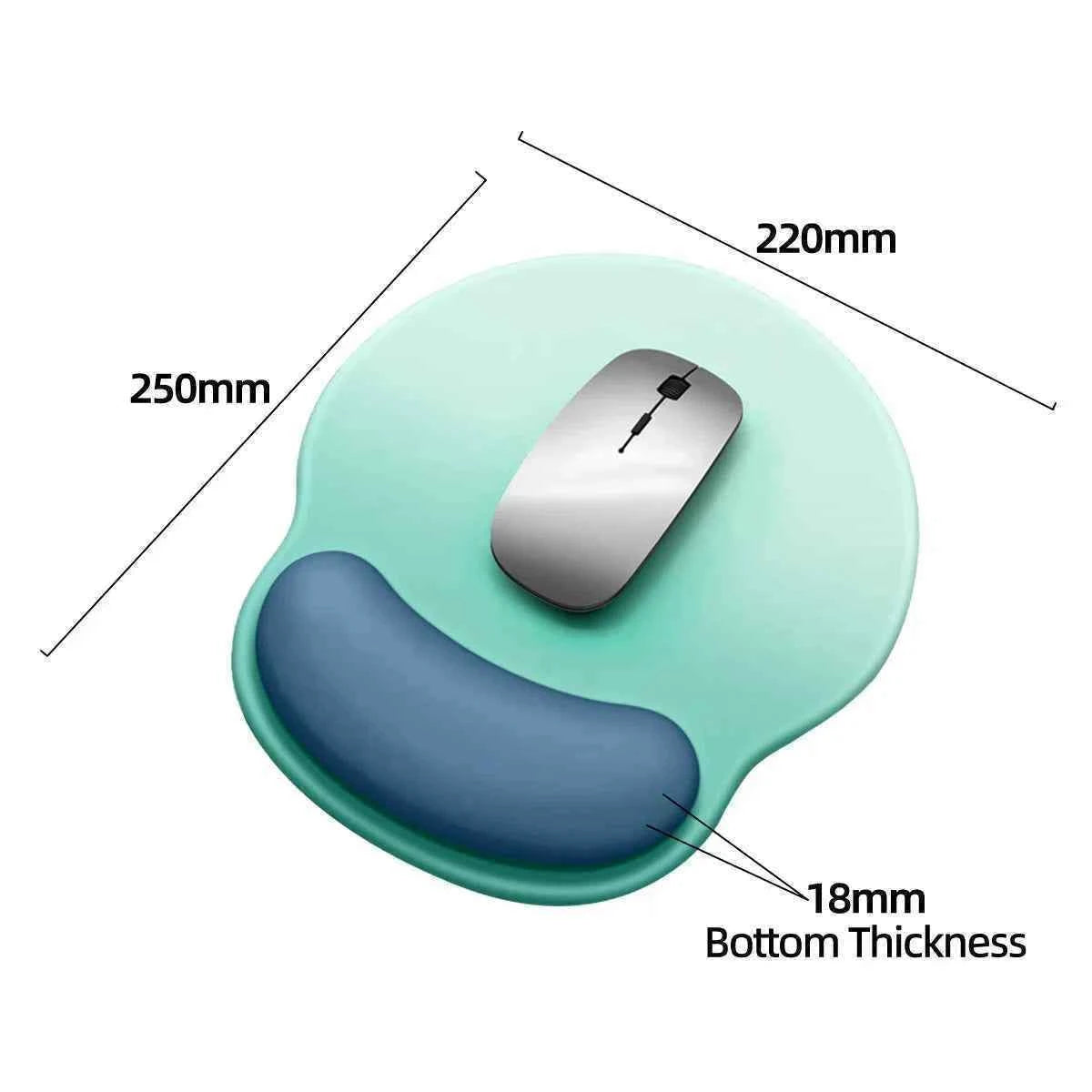Gradient Mouse Pad Soft Gaming Mouse pad Mice Mat Comfortable Mouse Pad Wrist Rest Gamer For PC Laptop pad