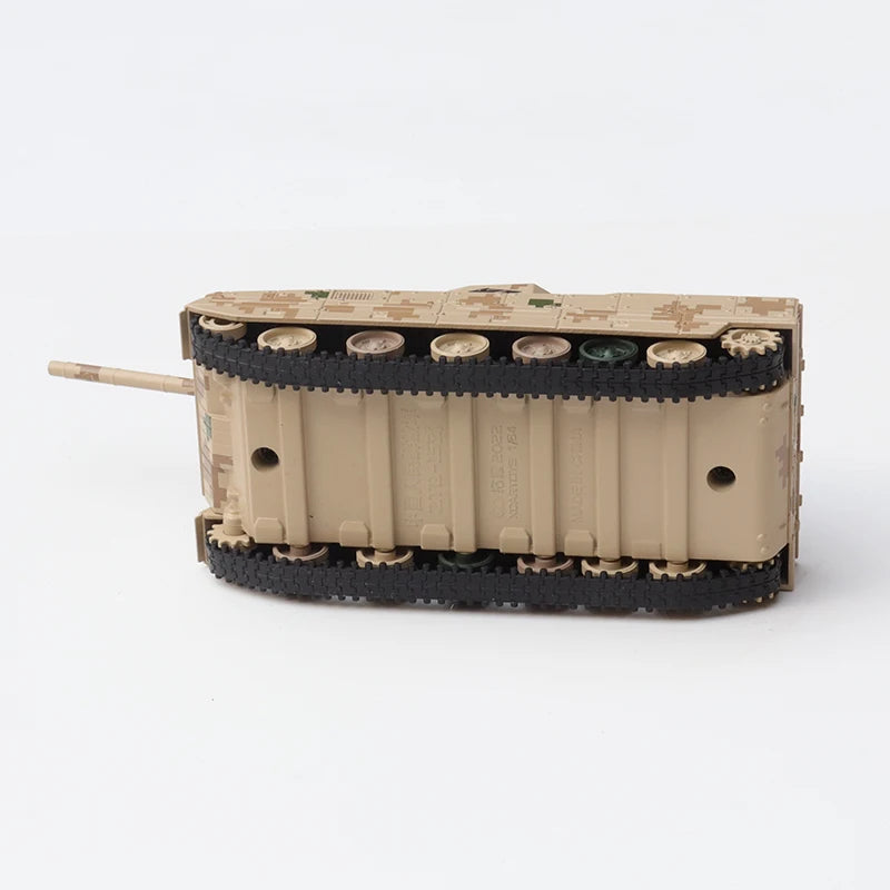 XCARTOYS 1/64 15 Light Main Battle Tank Armored Vehicle Car Alloy Diecast Metal Model Kids Xmas Gift Toys for Boys