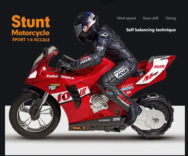 RC Motorcycles 1:6 1:10 Electric Motor RC Cars High Speed 4CH Remote Control Racing Motorcycle Drift Car Kids Xmas Festival Gift