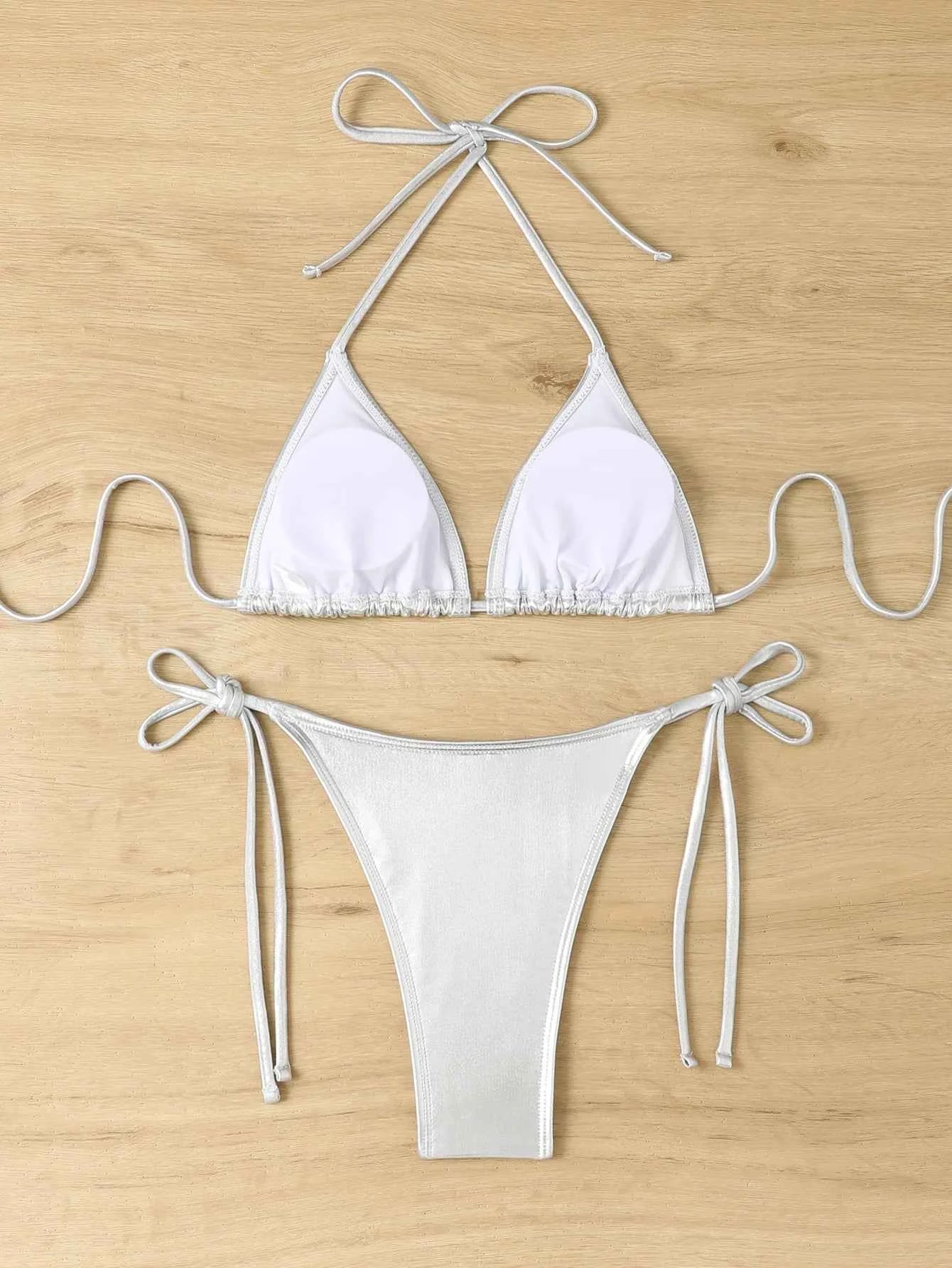 Women's Bikini Set, Sexy Two-Piece Swimsuit, Comfortable & Stylish Design, Perfect for Beachwear & Pool Parties