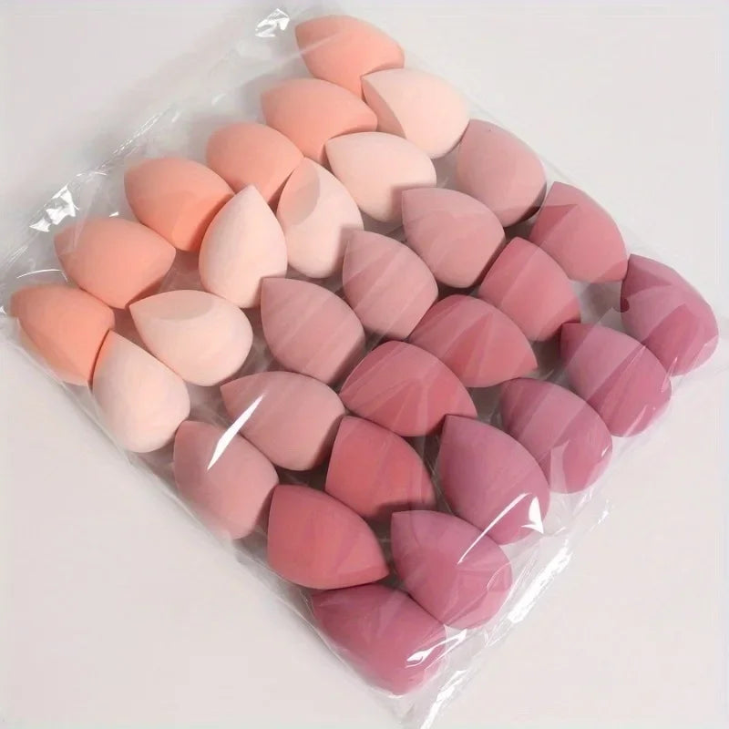 1/7/18PCS Makeup sponge latex free fragrance free makeup sponge wet and dry powderpuff suitable for all skin types random colors
