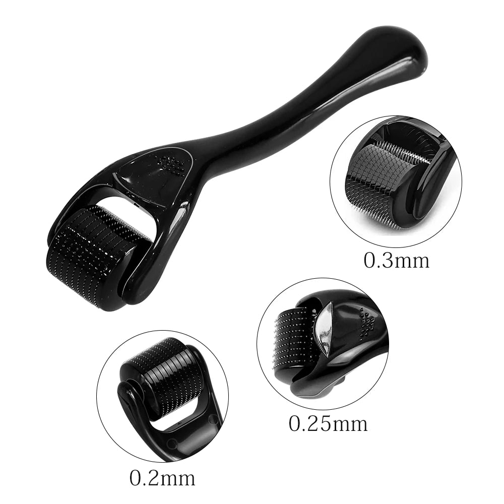 Derma Roller DRS 540 Facial Skin Care Dermaroller Titanium Micro Needle Roller for Hair Regrowth Beard Growth Face Beauty Device
