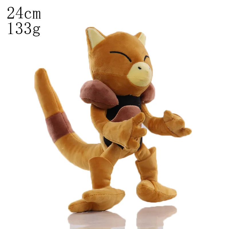 New Pokemon Snivy Abra Treecko Plush Kawaii Eevee Charizard Pikachu Genger Jirachi Blastoise Doll Aerodactyl Wholesale Gifts