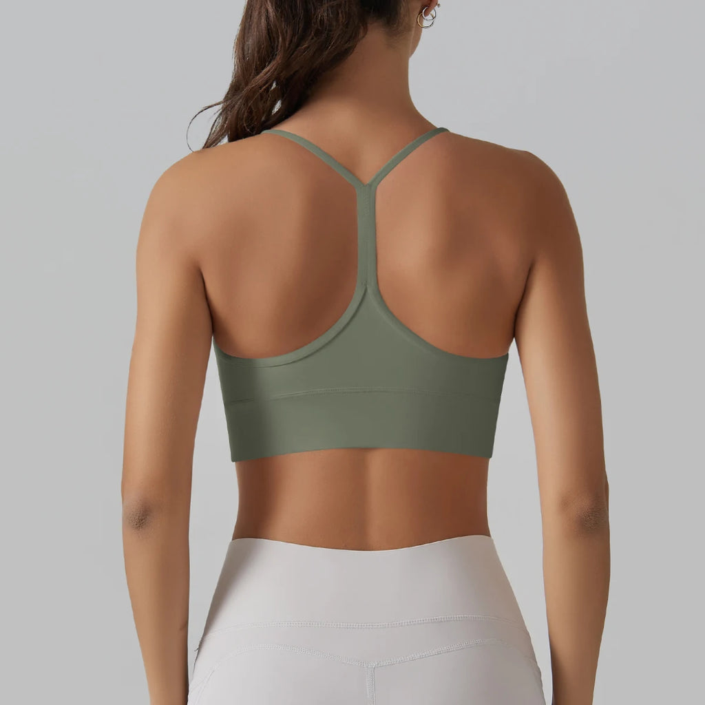 Women Sport Bra Fitness Top Yoga Bra Underwear Sexy Y-back Running Yoga Gym Crop Top Women Push Up Sports Bra