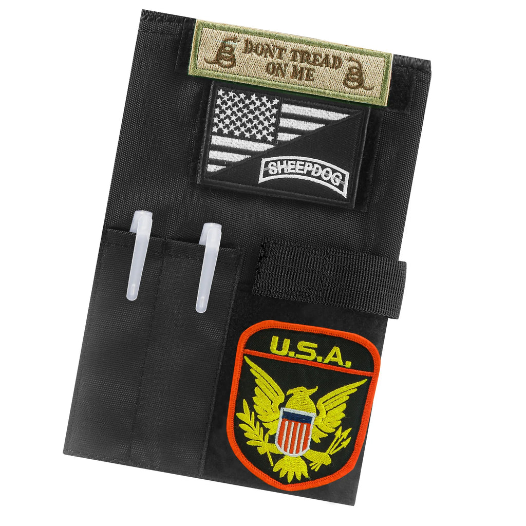 5.5*8in Tactical Notebook Cover Outdoor Memo Cover Notebook Case Diary Book Cover Camping Accessories