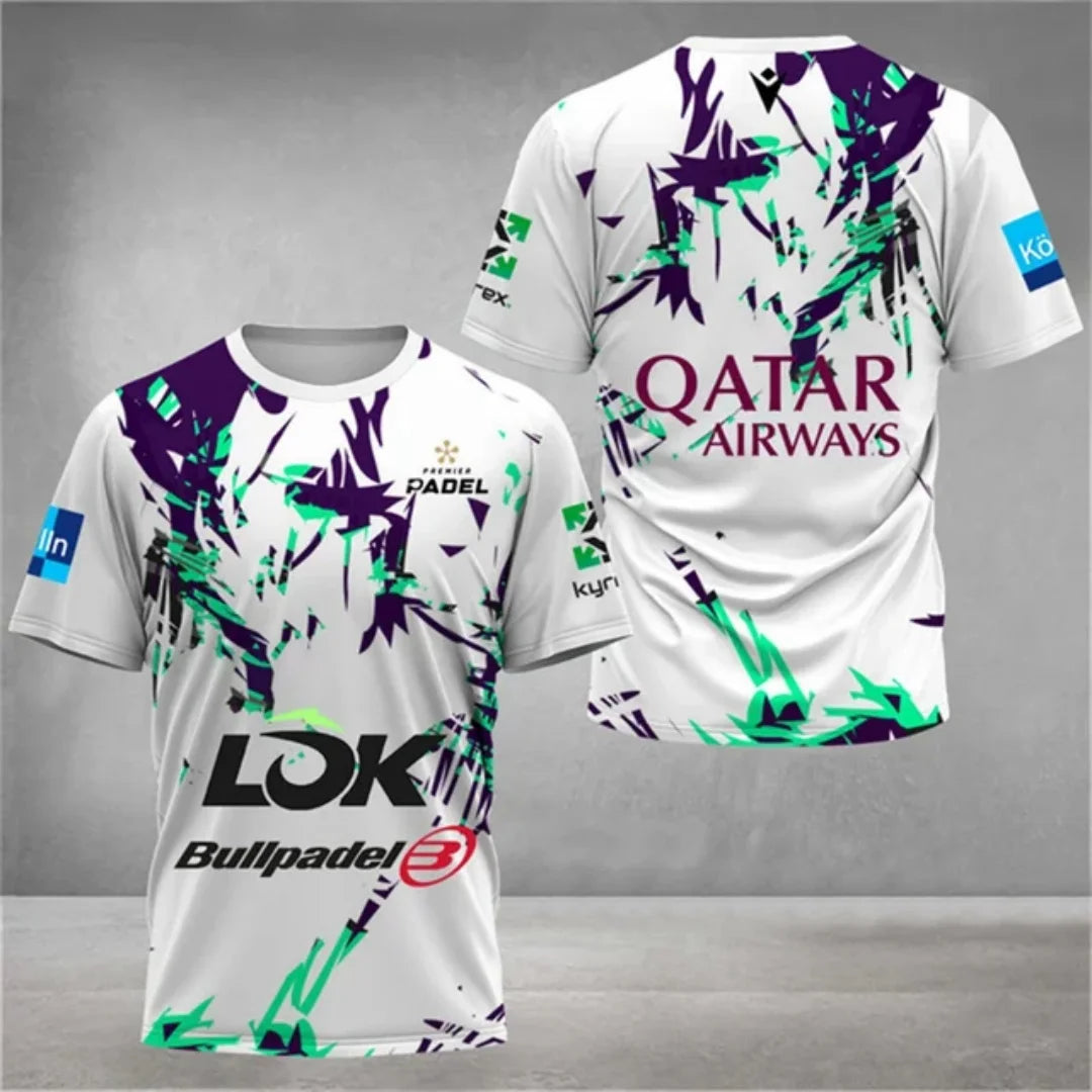 Fashion new Women's Quick Dry Tennis T-Shirt Summer Loose Padel Clothing Outdoor Badminton Running T-Shirts Sport Short Sleeve 2