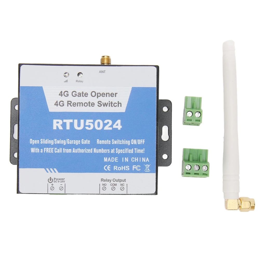 Gate Opener Remote Control Gate Opener RTU5024 4G Door Opener SMS Smart Alarm Smart ID Recognition WiFi Remote Controller