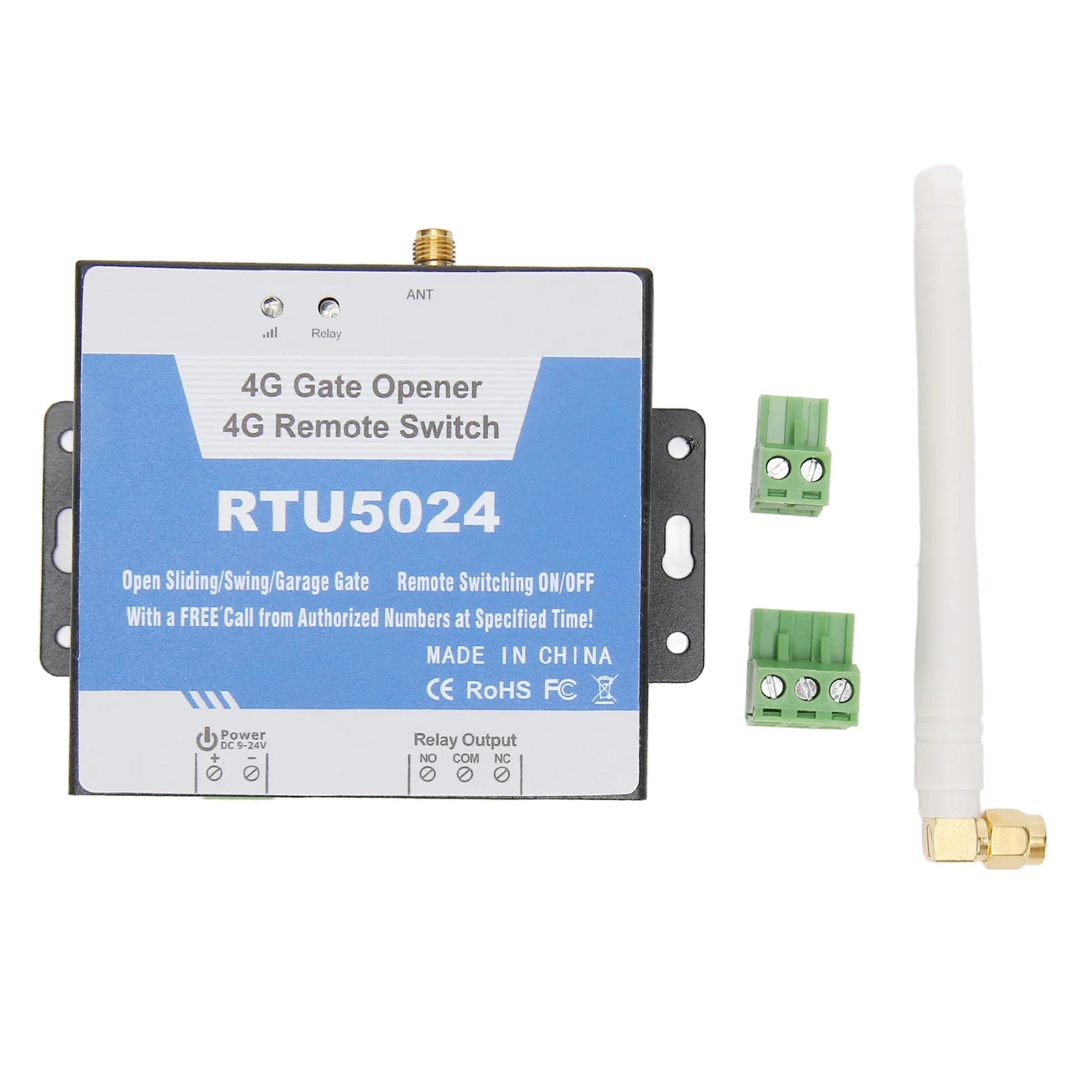 Gate Opener Remote Control Gate Opener RTU5024 4G Door Opener SMS Smart Alarm Smart ID Recognition WiFi Remote Controller