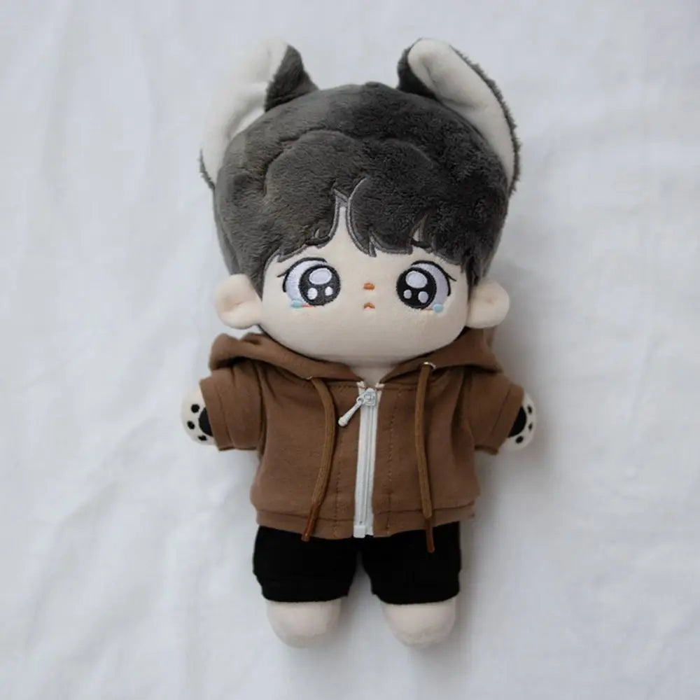 New Multicolor Handmade Hoodies For 10cm Cotton Dolls Fashion Casual Wear Sweatshirt Outfits Cute Dolls Tops Dolls Accessories