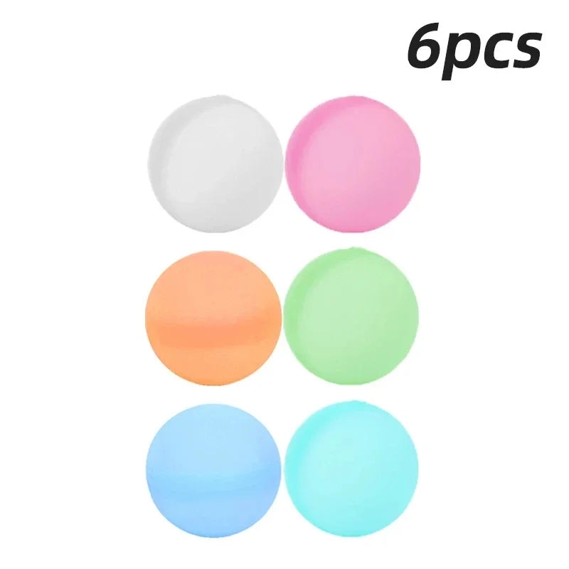 Reusable Water Balloons Toys Quick Fill Sealing Water Bomb for Summer Games Adults Outdoor Activities Toy Gifts