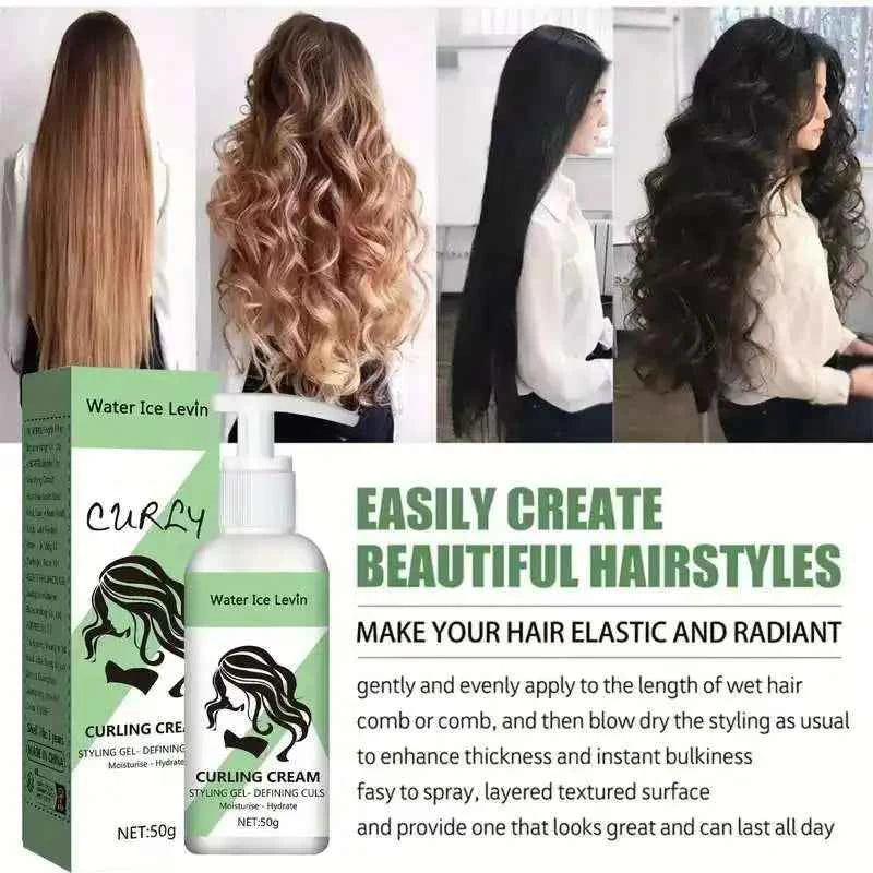 Curl Enhancing Cream – Moisturizing Definition For Curls