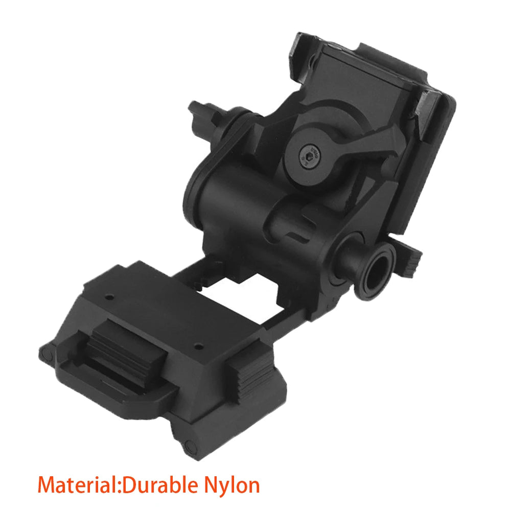 BOOIU New L4G24 NVG Tactical Helmet Mount Metal/Nylon Holder Bracket For PVS15/18  Goggles Night Vision Stent Helmet Accessories