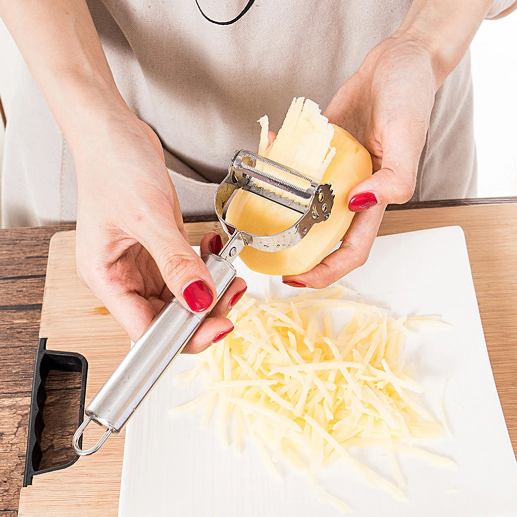 Stainless Steel Peeler Fruit Vegetable Melon Potato Carrot Cucumber Multifunction Grater Julienne Peeler Slice Home Kitchen Tool