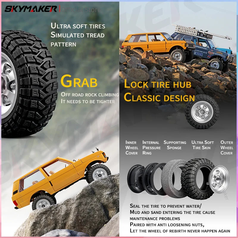 MN Model RC Car Mn168 1/12 Full Scale RTR 2.4G 4WD 280 Motor Proportional Off-Road Remote Control RC Truck Kids Toys Metal Parts