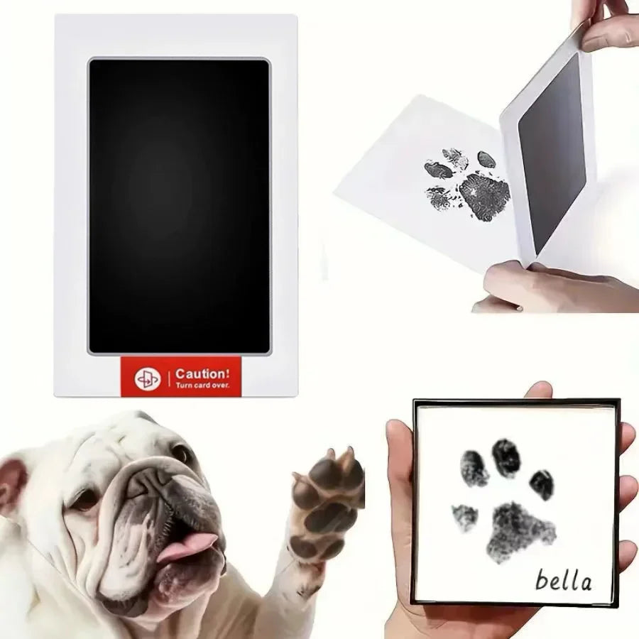 2pc Newborn Baby Handprint Footprint Markers Ink Pads Safe Non-toxic No-Touch Skin Inkless Inkpad Kits Pet Paw Prints Souvenirs
