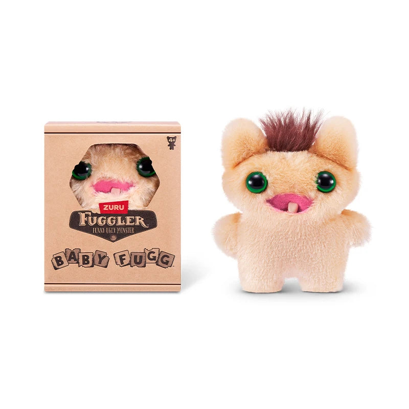 Original Fuggler Plush Keychain Ugly Monster Screech Munch Rabid Rabbit Wide Eyed Weirdo Annoyed Alien Stuffed Peluche Toys