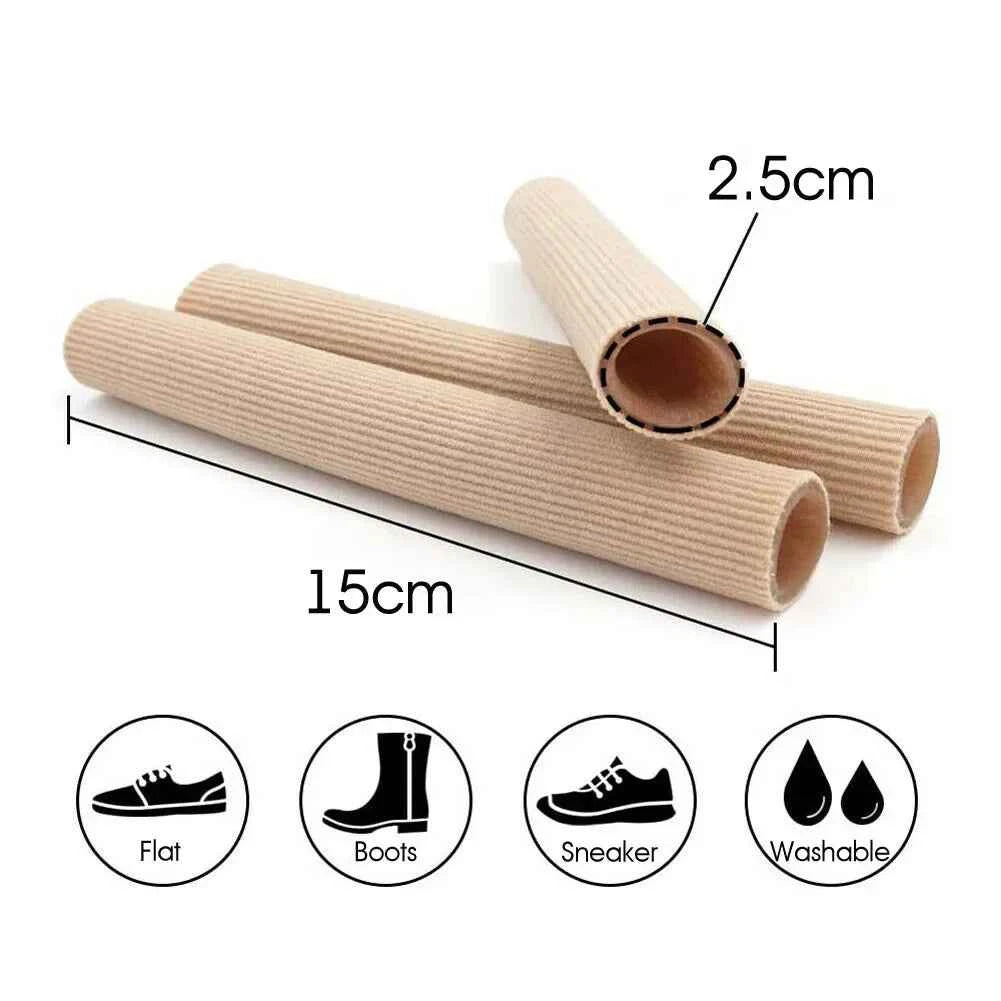 Elastic Fiber Gel Toe Protectors - Non-slip Silicone Finger Cots & Toe Tubes | Foot Care Accessories for Comfort & Protection Mu