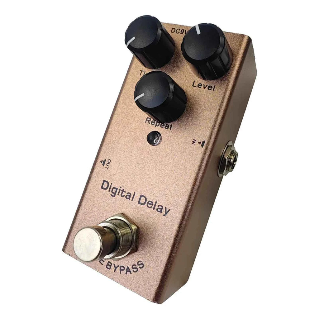 Electric Guitar Pedal Overdrive/ Distortion/Chorus/Delay/Tremolo Delay True Bypass, Durable Design for Versatile Tones