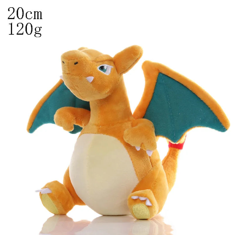 Pikachu Peluche Shiny Charizard XY Stuffed Plush Toy Eevee Garchomp Chikorita Sudowoodo Sprigatito Peluche,Birthday Kids Gifts