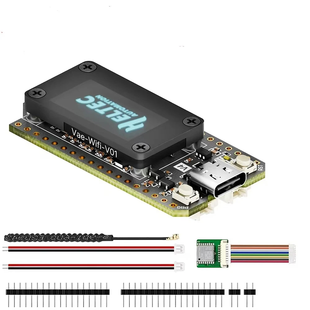Meshtastic Heltec Wifi LoRa 32 V4 0.96inch OLED ESP32 SX1262 GPS  Solar Powered Dev-Board WiFi BLE Low Power For Arduino IoT