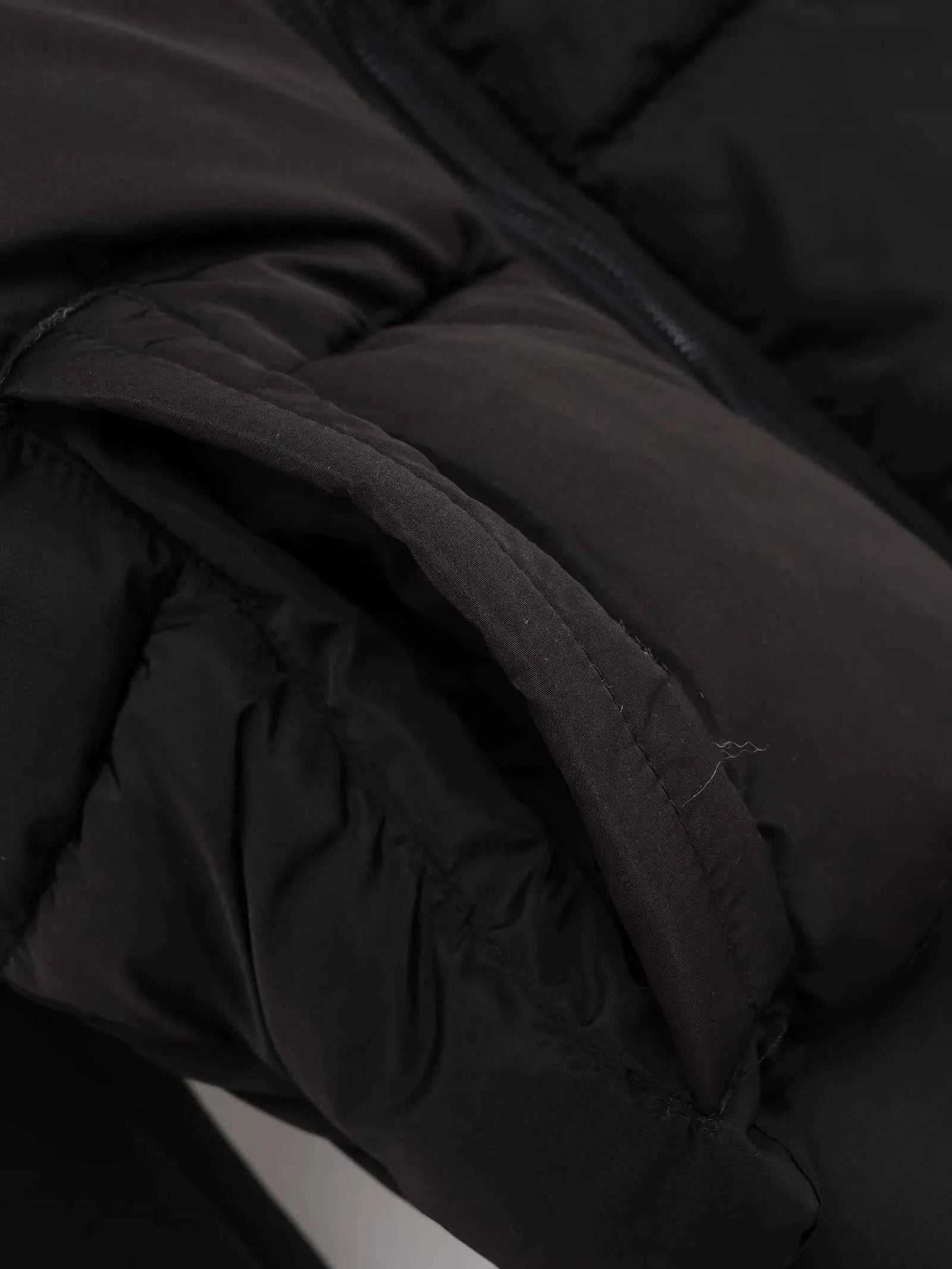 UNIZERA2025 autumn new women's casual fashion slim stretch fabric splicing cotton coat warm hooded cotton coat