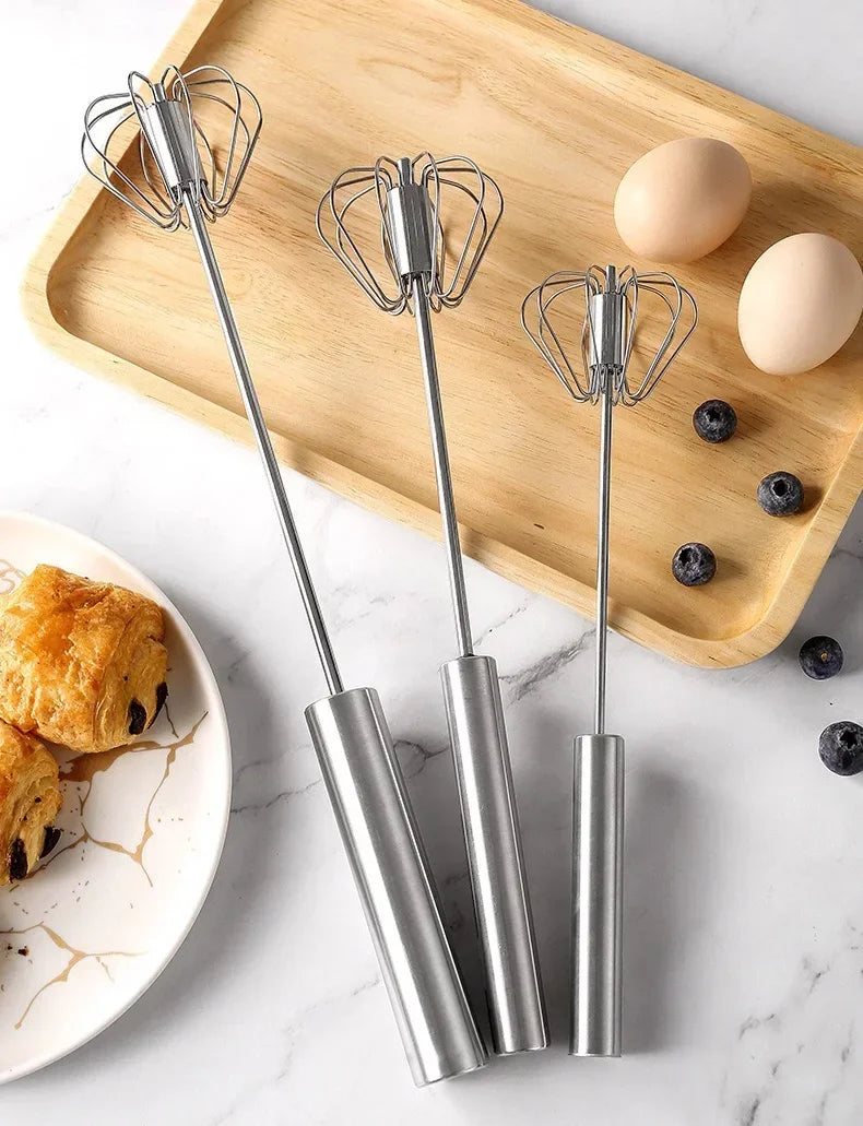 Semi Automatic Egg Beater, Rotating Cream Mixer, Household Manual Egg Beater, Baking Tool, Kitchen Tools