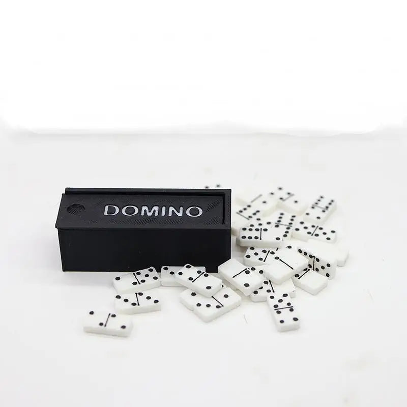 1 Set 1:12 Dollhouse Accessories Miniature Domino Model Building Learning Educational Toy Dot Dominoes Board Game