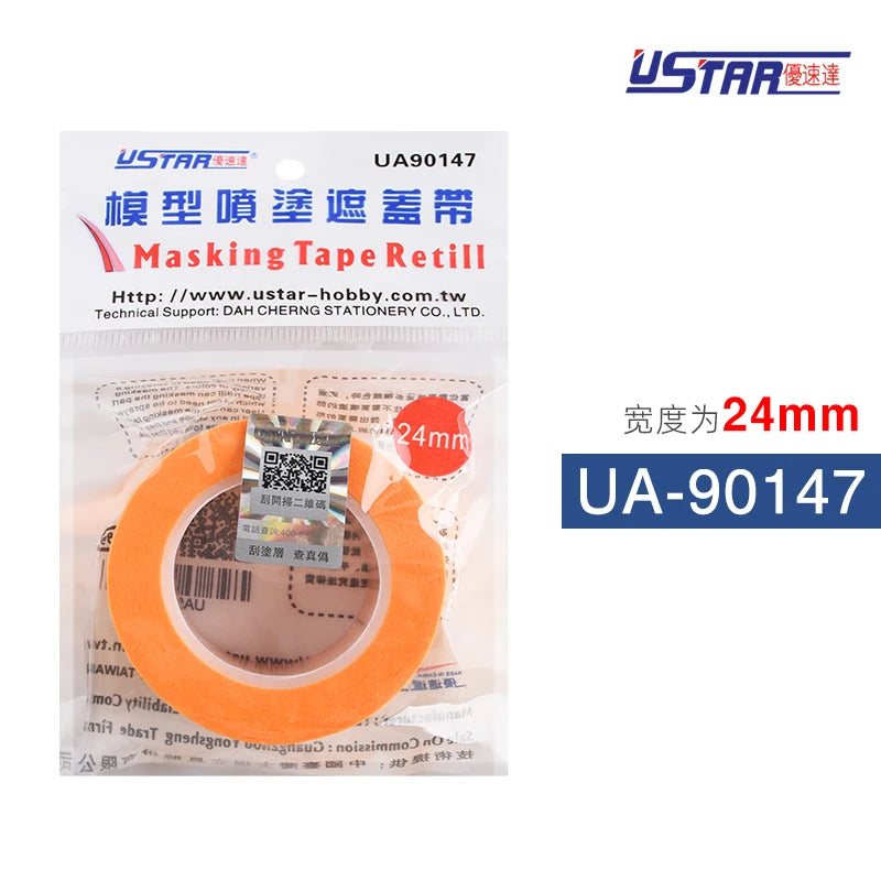 Model Masking Tape Toys Spray Coloring 2mm - 50mm Easy Removal For Model Minature Craft and Art Painting